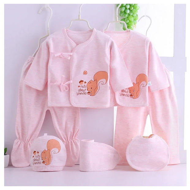 18 Pcs Newborn Baby Girl Clothes Sets 0-6 Months Cotton Infant Girl Se