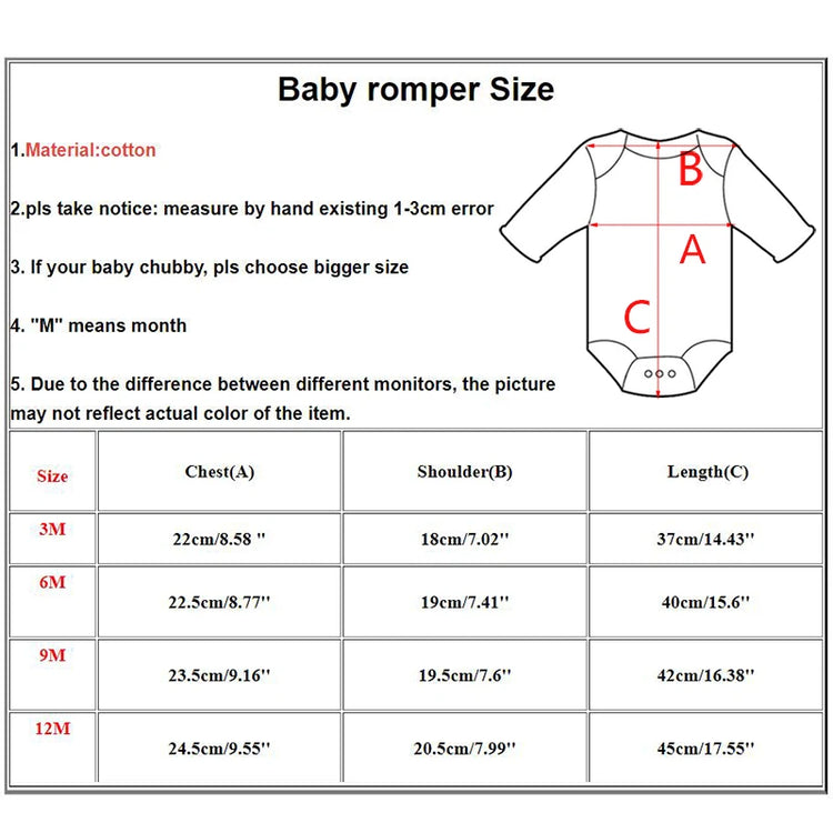My First c Toddler Girl Red Long Short Romper Jumpsuit Outfit Christmas Gifts - mariaestalocashop