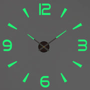 2023 Modern Design Large Wall Clock 3D DIY Quartz Clocks Fashion Watches Acrylic Mirror Stickers Living Room Home Decor Horloge