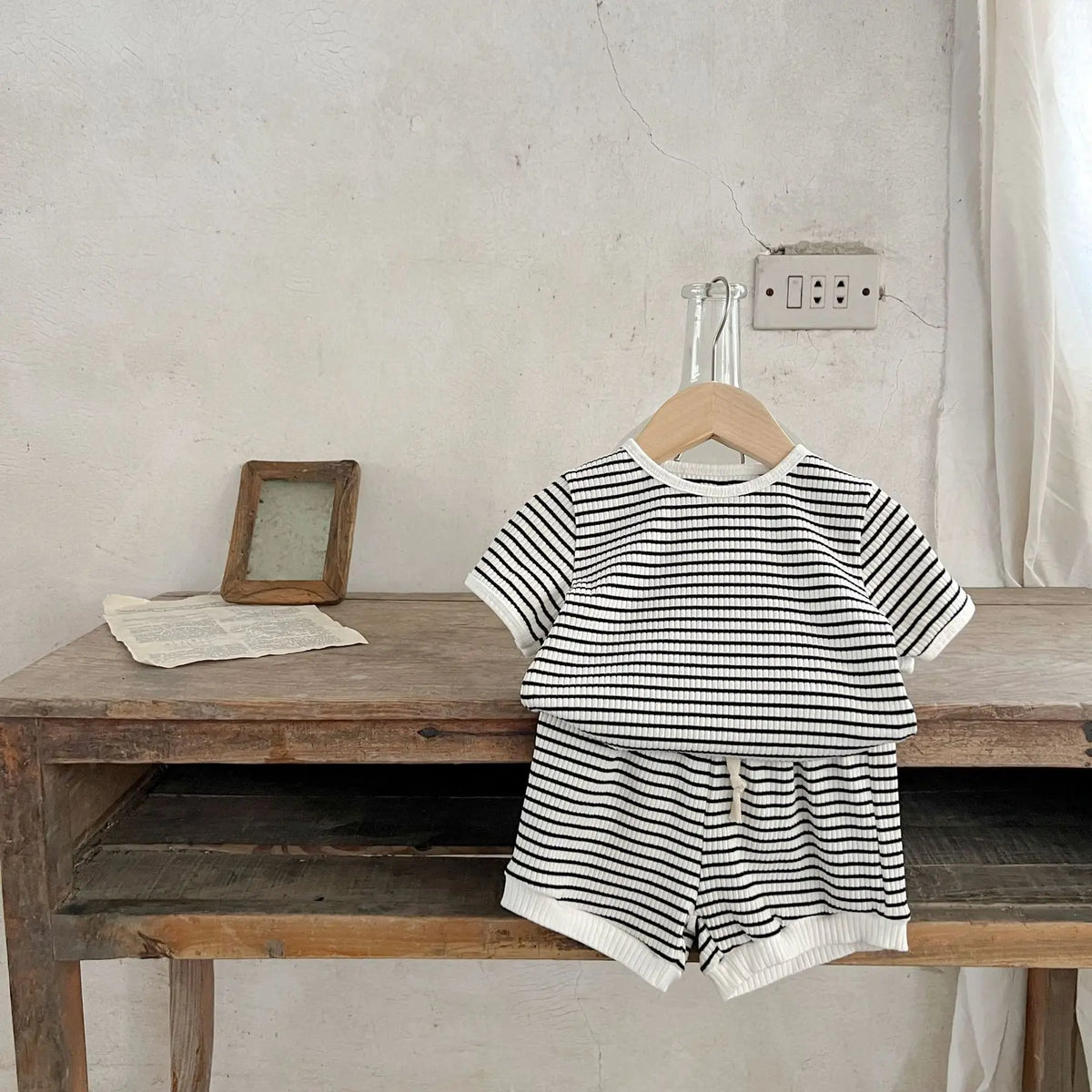summer children clothes sets summer 2pcs baby boy shorts suit cotton