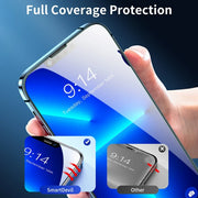 4PCS 60D Full Cover Protective Glass For IPhone 15 11 X XR XS MAX 6 7 8 Plus Screen Protectors On iPhone 13 12 Mini 14 Pro Glass