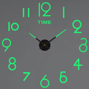 2023 Modern Design Large Wall Clock 3D DIY Quartz Clocks Fashion Watches Acrylic Mirror Stickers Living Room Home Decor Horloge