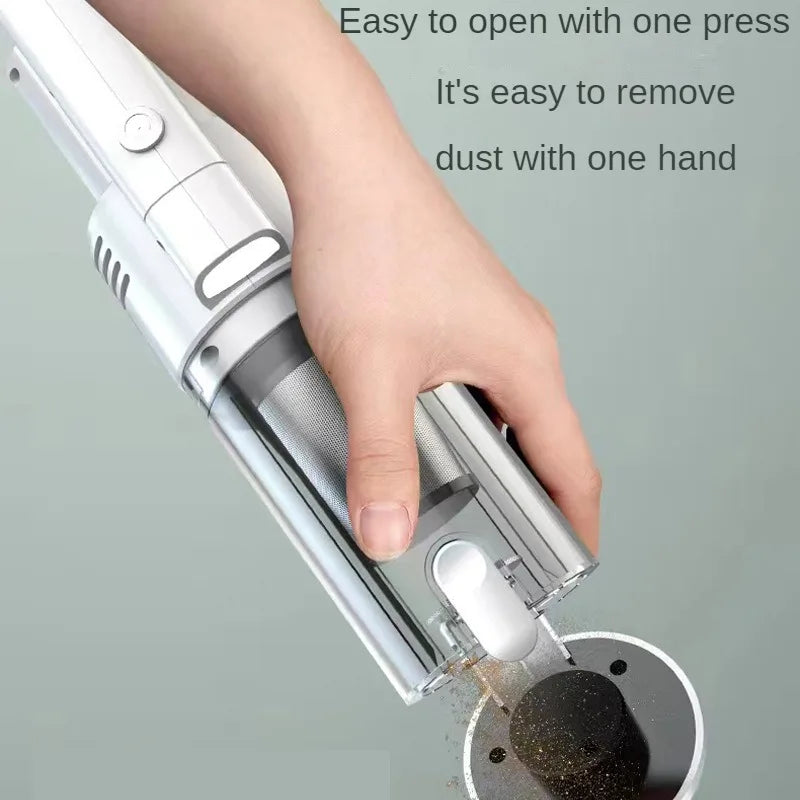 Multifunction Home-appliance 19000Pa Cleaning Machine Powerful Wireless Car Vacuum Cleaner Metal Strainer Portable Handheld - mariaestalocashop