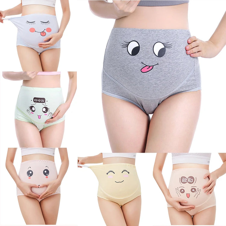 Cotton Panties For Pregnant Maternity Underwear Panty Clothes for Pregnant Women Pregnancy Brief High Waist Maternity Intimates - mariaestalocashop