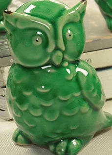 Ceramic handicrafts modern owls statue living room animal ornaments ow
