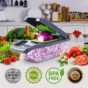 Multifunctional Vegetable Chopper Onion Chopper Handle Food Grate Food Chopper Kitchen Vegetable Slicer Dicer Cut