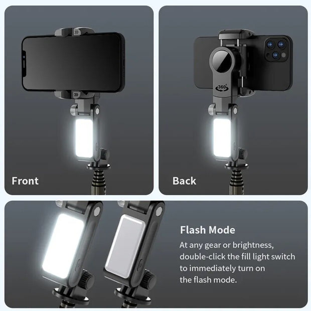 shooting Mode Gimbal Stabilizer Selfie Stick Tripod gimbal            