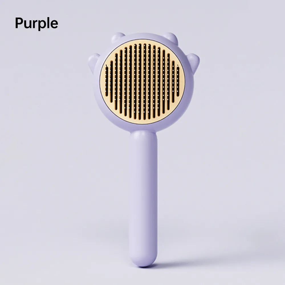 Cat Comb Massage Pet Deshedding Brush Hair Removal Cat