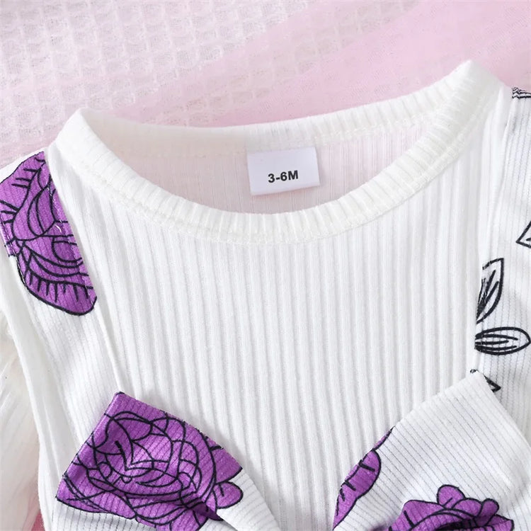 Baby Dress Baby Girl Clothes New Born Infant Party Dresses Pink Bowknot Floral for NewBorn Kids Birthday Dresses - mariaestalocashop