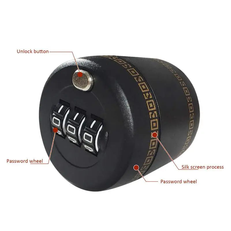Password Code Lock For Wine Cap Digital Lock For Wine & Liquor Bottle - mariaestalocashop