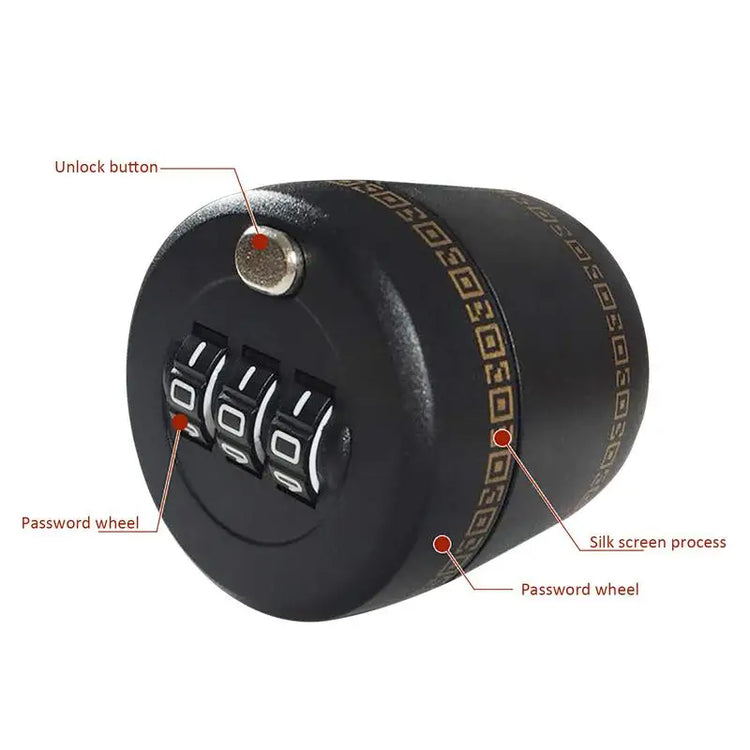 Password Code Lock For Wine Cap Digital Lock For Wine & Liquor Bottle - mariaestalocashop