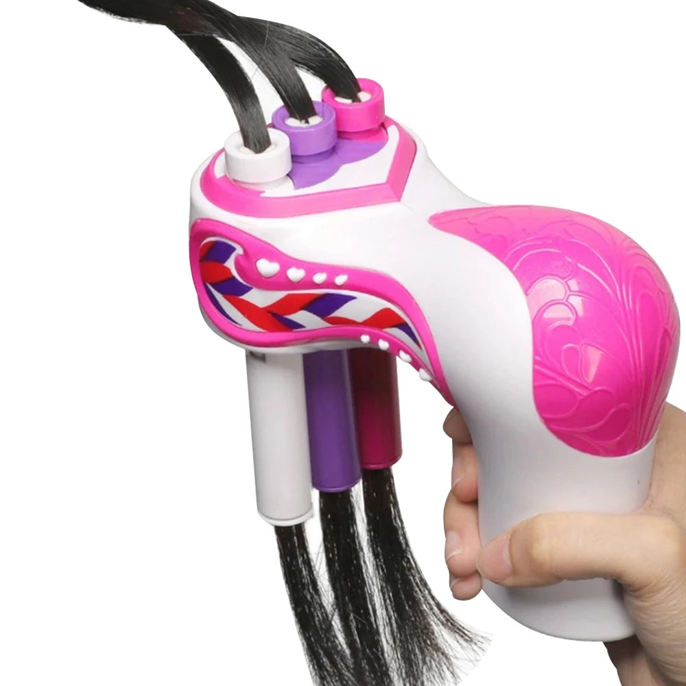 Automatic Hair Braider Electric DIY Hair Weave Twist Knitting Machine - mariaestalocashop