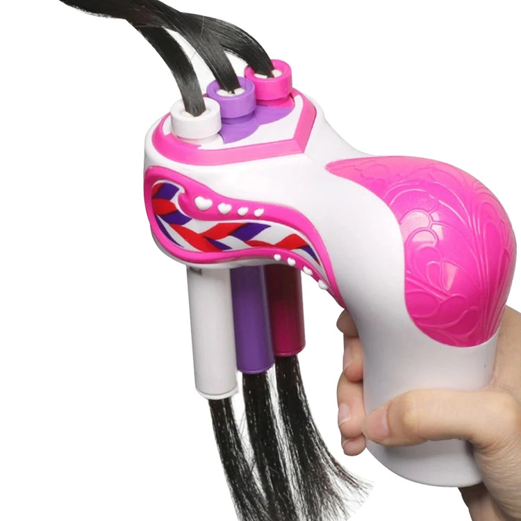 Automatic Hair Braider Electric DIY Hair Weave Twist Knitting Machine - mariaestalocashop