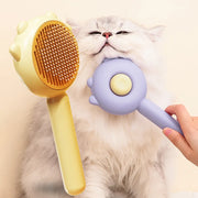 Cat Comb Massage Pet Deshedding Brush Hair Removal Cat