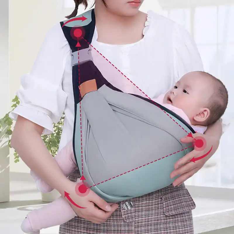 Lightweight Baby Carriers With Adjustable Shoulder Strap For Infants Toddlers Multifunctional Toddler Outdoor Travel Accessories - mariaestalocashop