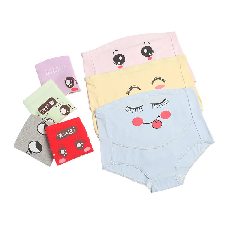 Cotton Panties For Pregnant Maternity Underwear Panty Clothes for Pregnant Women Pregnancy Brief High Waist Maternity Intimates - mariaestalocashop