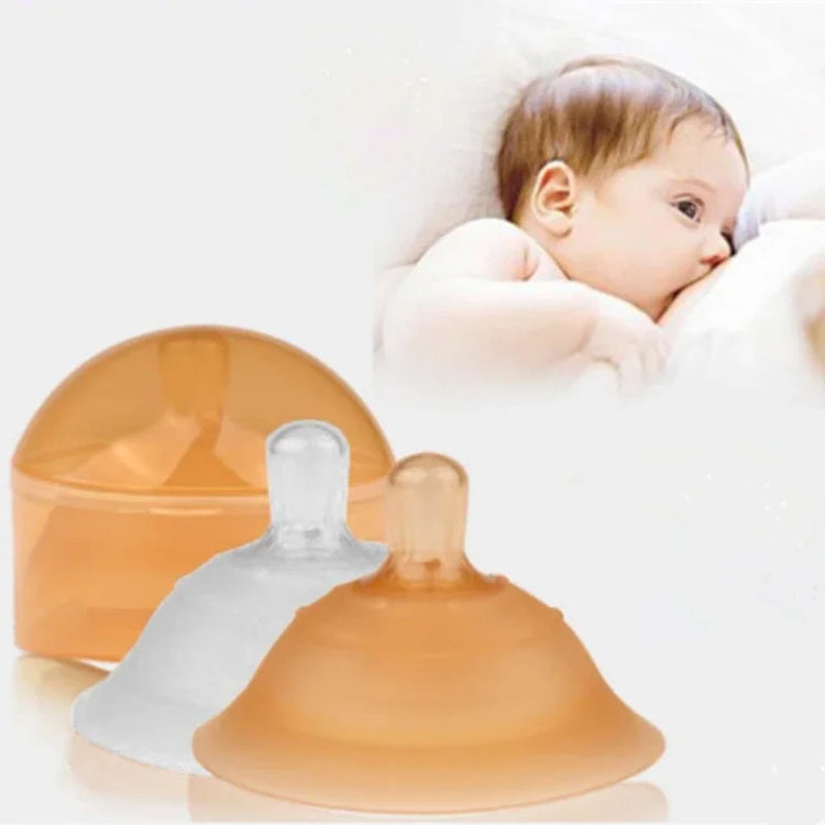 Double Layer Silicone Nipple Protector Breastfeeding Mother Breast    