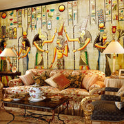  Papel De Parede Home Decor Egyptian Murals Pintado                   