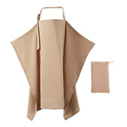 F62D Mother Outing Breastfeeding Towel Cotton Baby Feeding Cover Anti-