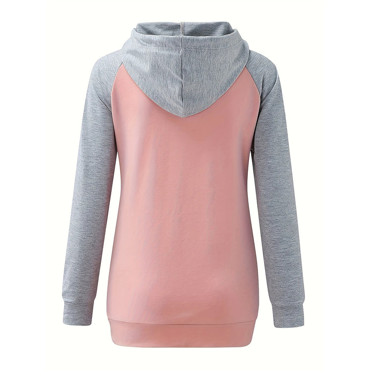 Womens Maternity Nursing Hoodie Sweatshirt Hoodies Long Sleeve Breastfeeding Pregnancy Top Kangaroo Pocket Clothes - mariaestalocashop