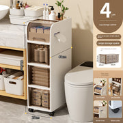 Rising Bathroom Storage Rack Bathroom Sandwich Cabinet Bathroom Storage Cabinet Toilet Locker Toilet Side Cabinet Narrow