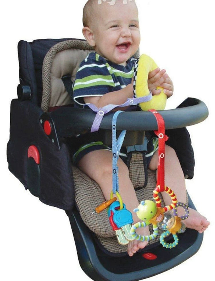 Japanese Baby Toys Anti-Drop Strap Toy Rope Stroller Baby Stroller Toy