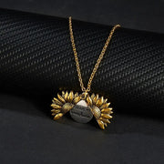 sunshine sunflower necklaces pendant
